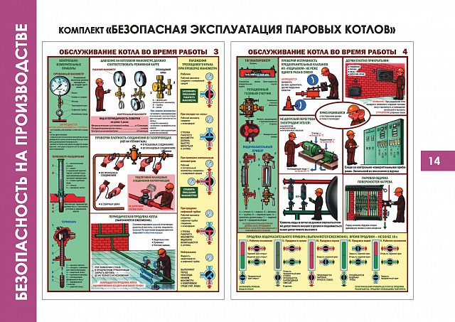 Плакаты по Безопасности на производстве